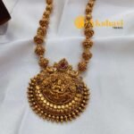 GanapathLakshmi Amla Ball Chain Short Neck Set - Image 2