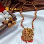 Ganapathy Amla Ball Chain Short Neck Set