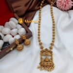 Lakshmi Maadam With Amla Ball Short Neck Set