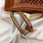 Antique Oval Stone Bangles