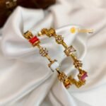 Navaratna Recto Stones Bangles 2s - Image 2