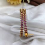 Antique Kundan Bangles 2s - Image 2