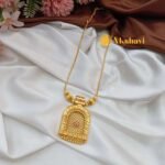 Floral Maadam Short Necklace 16"