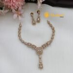 AD Cubic Stones Short Neck Set