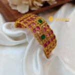 Antique Ruby Openable Bangles 2s - Image 3