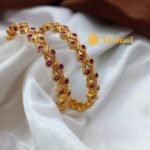 Gold Kodi Bangles - Image 2