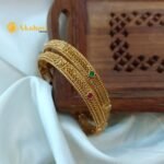 Antique Lakshmi Kemp Bangles - Image 2