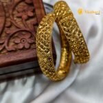 Gold Fancy Bangles
