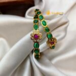 Antique Floral Oval Bangles - Image 2