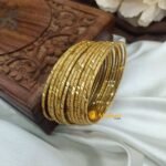 Fancy Gold Bangles 12s - Image 3