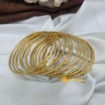 Fancy Gold Bangles 12s - Image 2