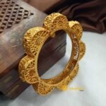 Sunflower Kada Matt Bangles Screw Type