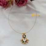 Floral Crescent Invisible Chains