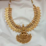 Lakshmi Antique Kasumalai Short Neck Set - Image 3