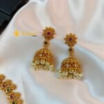 Antique Peacock Short Neck Set - Image 3