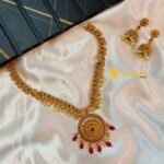 Antique Peacock Short Neck Set