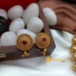 Floral Chakra and Amla Ball Mala Short Neck Set - Image 3