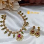 Kundan Mango Short Neckset