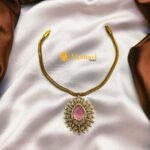 Thilak Designer AD Short Neck Set - Image 3