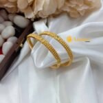 Gold Bangles 2s Micro Polish