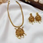 Lakshmi  AD Short Neck Set