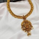 Lakshmi Coin Long Neck Set - Image 2