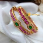 Ruby Cubic Bangles 2s - Image 3