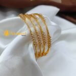 Diamond Tube Bangles 4s