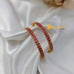 Twin Stone Serial Bangles 2s