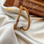 Cubic Stones with Floral Bangles 2s