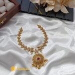 Peacock Floral Interchangable Short Neck Set - Image 2