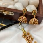Antique Peacock Short Neck Set - Image 3