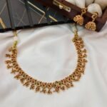 Antique Peacock Short Neck Set
