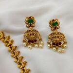 Lakshmi Crescent Short Neck set - Image 2