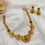 Lakshmi Crescent Short Neck set