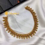 Antique Beautiful Gold Peacock Arumbu Short Neck S - Image 2