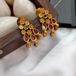 Peacock 3 Layer Ball Chain Short Neck Set - Image 2