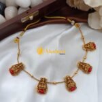 Lakshmi Motiffs Short Neck Set - Image 2