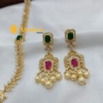 AD Peacock Cubic Long Neck Set - Image 2