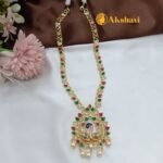 Meenakari Sawn Long Neck Set - Image 4
