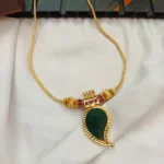 Kerala Mango Pendant with Chain - Image 2