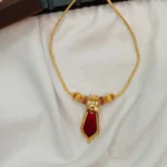 Kerala Nagapadham Pendant with Chain - Image 2