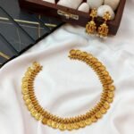 Lakshmi Coin Short Neck Set