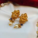 Antique Lakshmi Multi Stone Neck Set - Image 2