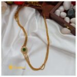 3 Layer Floral Mogappu Chain - Image 3