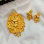 Matte Krishnan Pendant Set