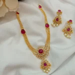 Micro polish Layer Ball Chain Short Neck Set