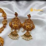 Antique Lakshmi Short Neck Set - Image 3