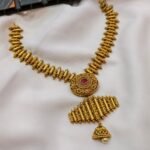 Designer Oval Multi Short Neck Set - Image 3