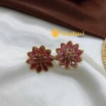 Antique Floral Short Neck Set - Image 3